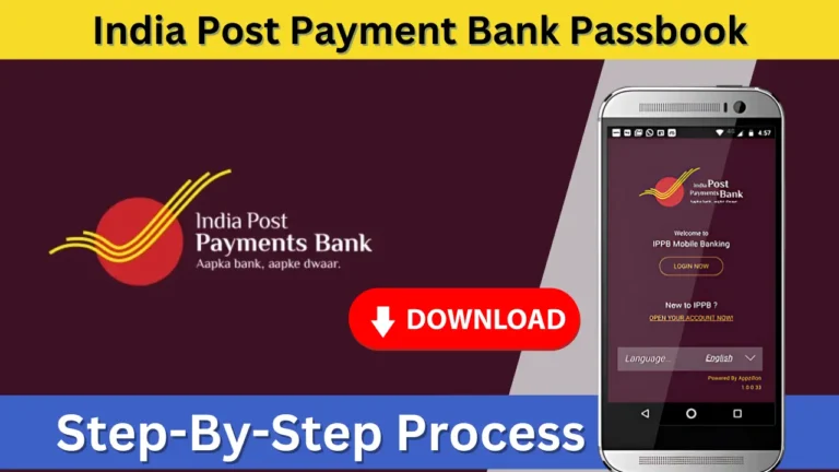 Download India Post Payment Bank Passbook