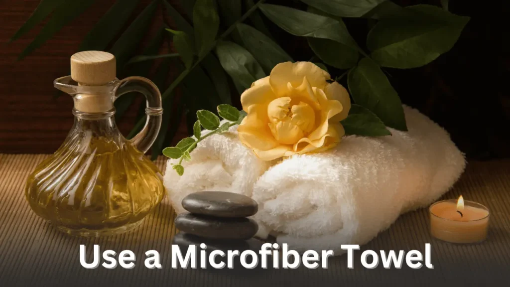 Microfiber Towel or T-Shirt to Dry Hair