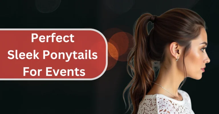 Perfect Sleek Ponytails For Events