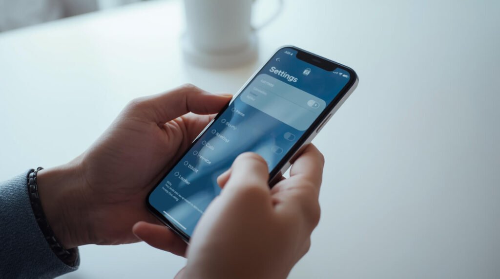 best smartphone privacy settings checklist infographic for iPhone and Android users