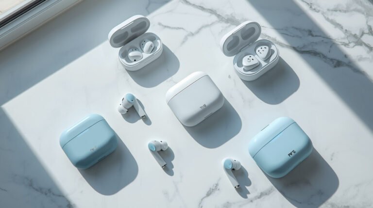 best wireless earbuds under 2000 in India 2026 flatlay comparison on white background