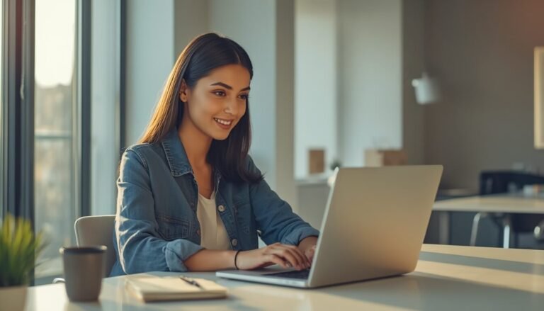 Best free AI tools for students in India 2026 showing laptop with AI applications