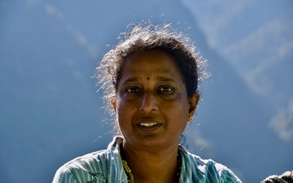 vitamin d deficiency: Indian woman outdoors in bright sunlight